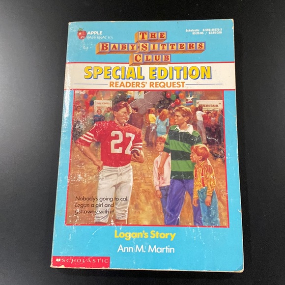 Scholastic Other - Vintage | The Baby-Sitters Club Special Edition Readers Request: Logan’s Story